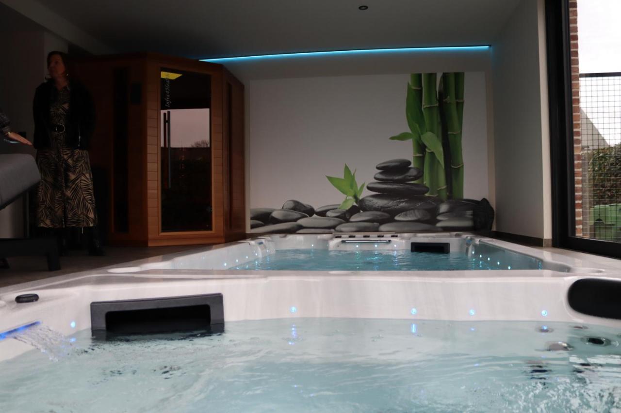Bed and Breakfast 'T Vlyt Vakantiehuis-Wellness à Riemst Extérieur photo